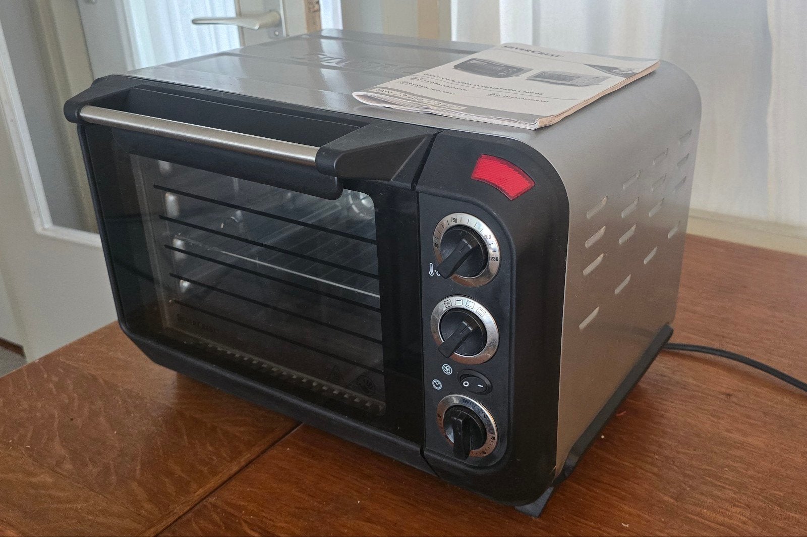 SilverCrest Mini-oven - Compact en veelzijdig, Witgoed en Apparatuur, Ophalen, Minder dan 45 cm, Silvercrest, Zo goed als nieuw