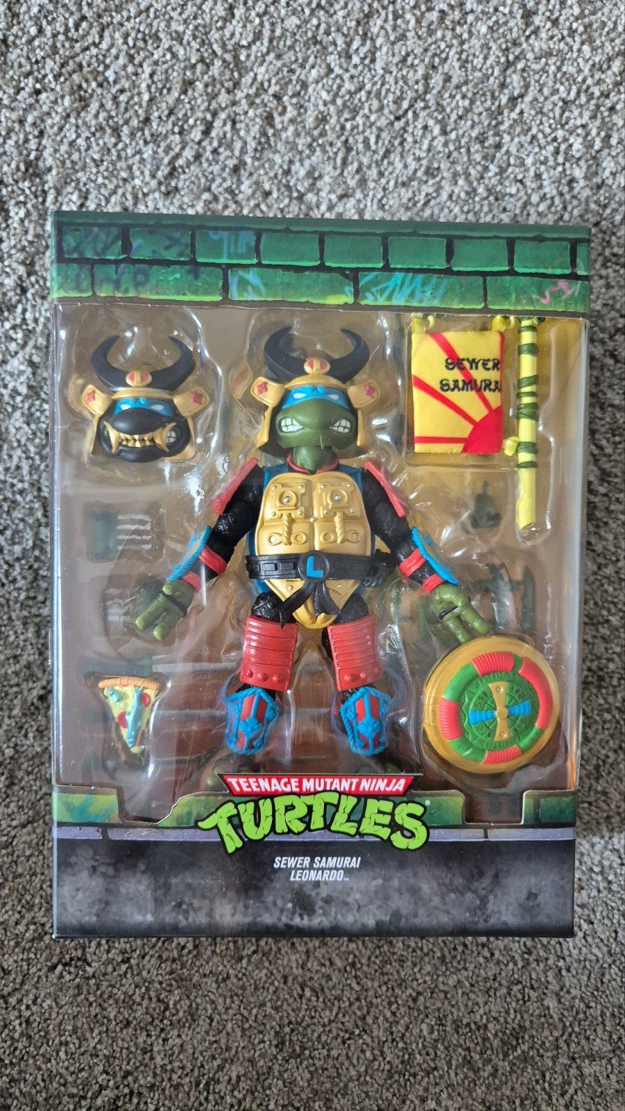 Teenage Mutant Ninja Turtles Super7 Sewer Samurai Leonardo, Verzamelen, Verzenden, Nieuw