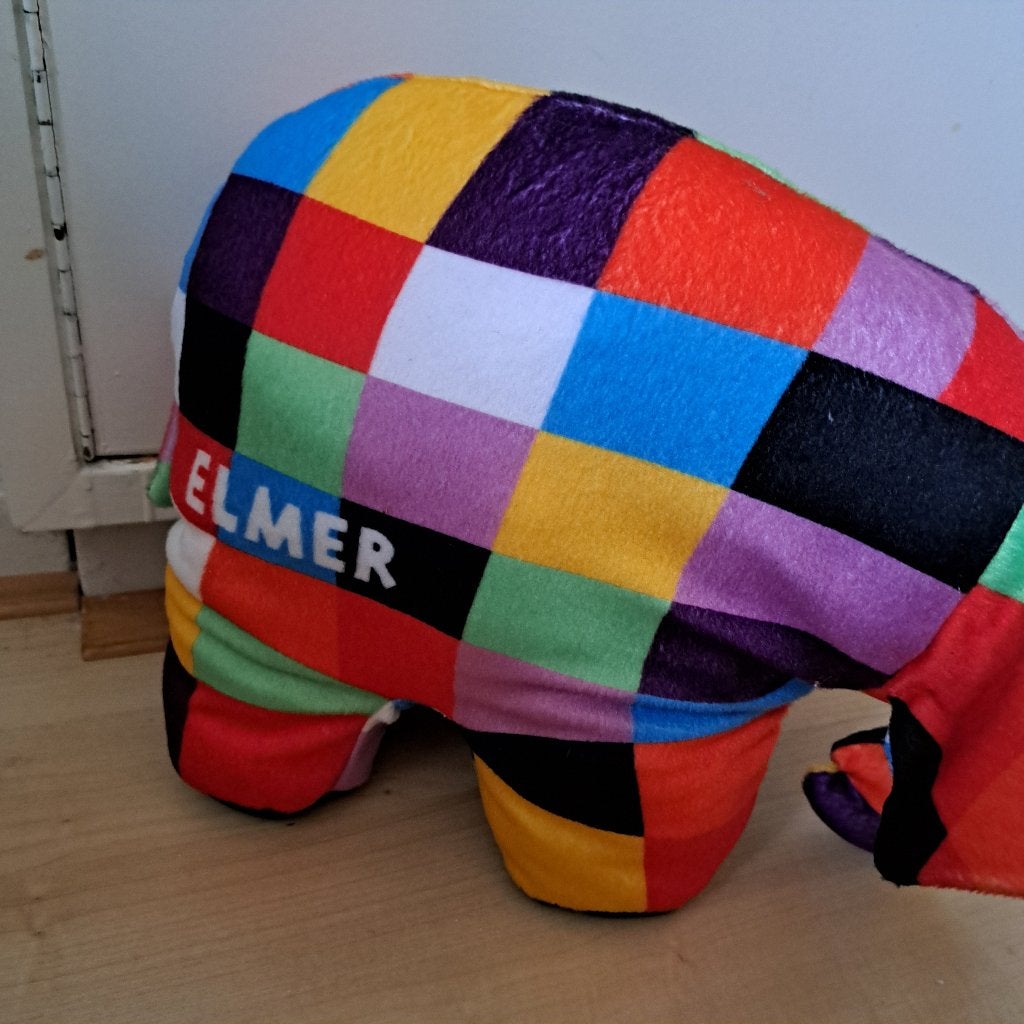 Knuffel Elmer, Ophalen of Verzenden, Nieuw, Overige typen