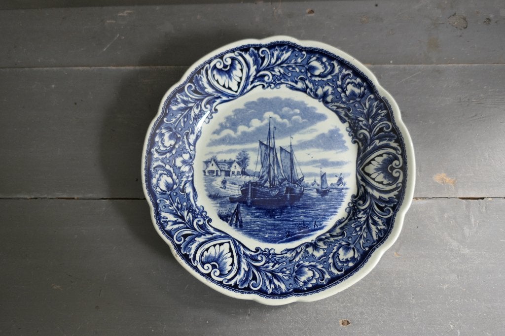 Vintage Royal Sphinx P. Regout wandbord Delfts, Antiek en Kunst, Verzenden
