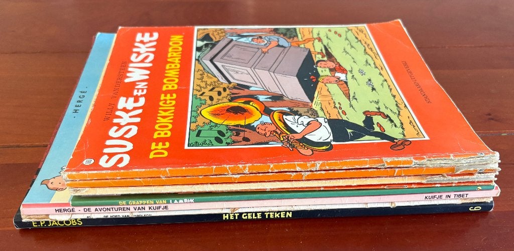 Suske en Wiske strips en andere strips, Boeken, Meerdere stripboeken, Ophalen of Verzenden, Gelezen