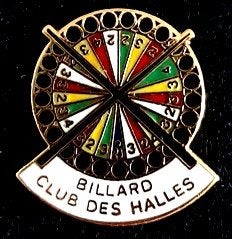 Billard Club des Halles pin, Verzenden, Nieuw, Sport, Speldje of Pin