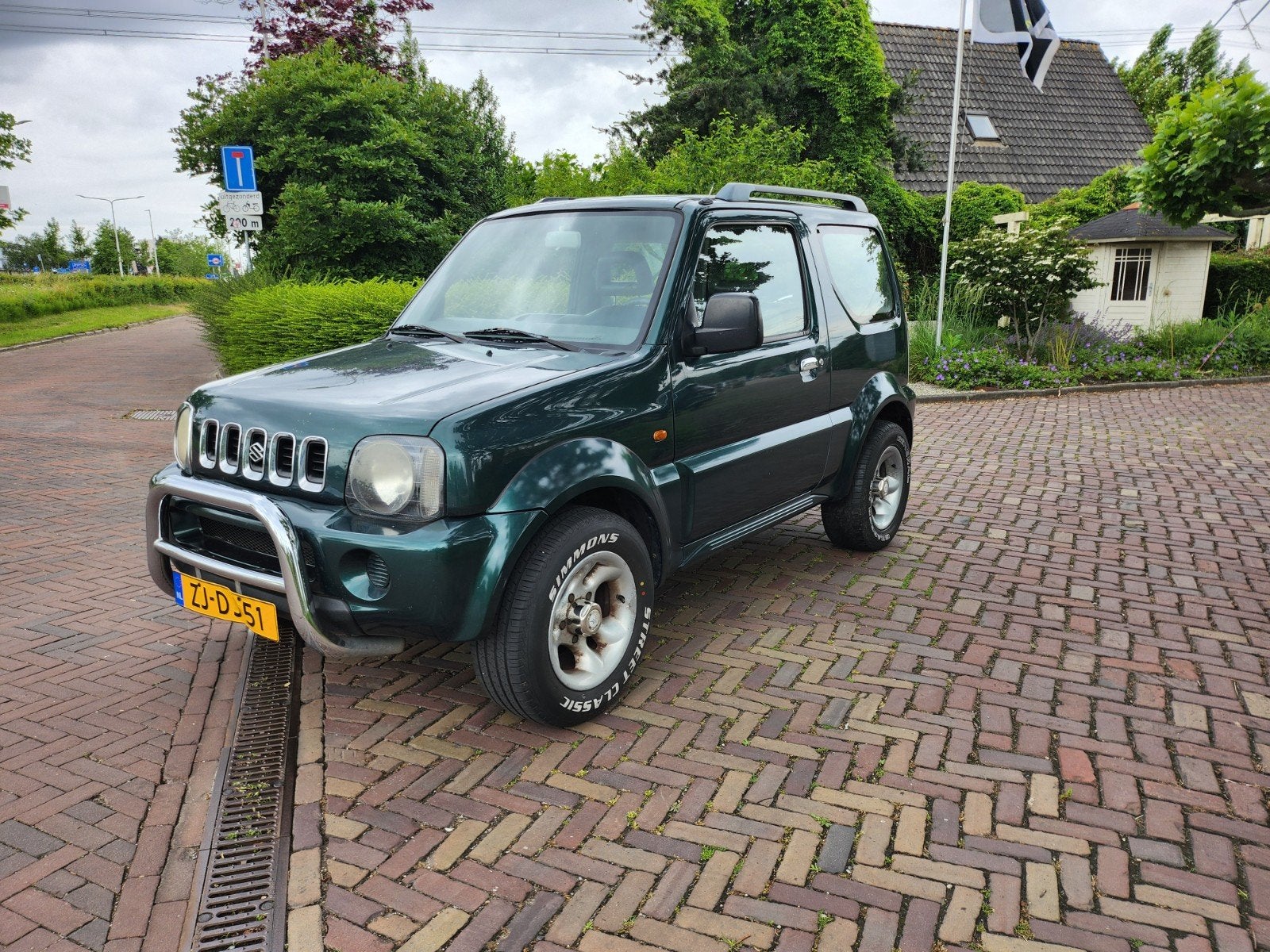 Suzuki Jimny 1.3 JX 4WD 1999 Groen, Auto's, Suzuki, Stof, 40 €/maand, 4 cilinders, 4 stoelen