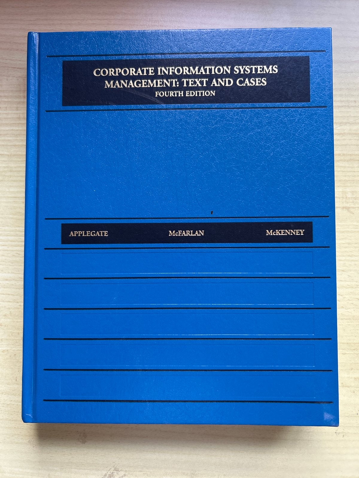Corporate Information Systems Management: Text and Cases, Boeken, Ophalen of Verzenden, Gamma, Zo goed als nieuw, HBO