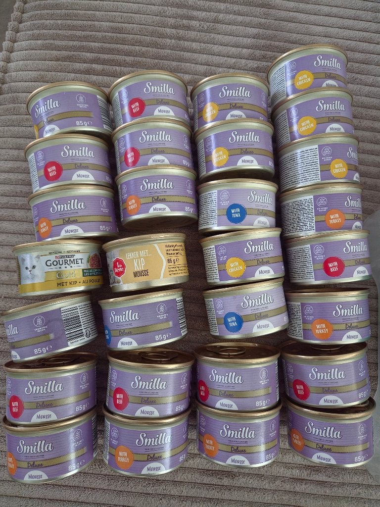 Canned cat food /kattenvoer in blik, Ophalen of Verzenden, Kat