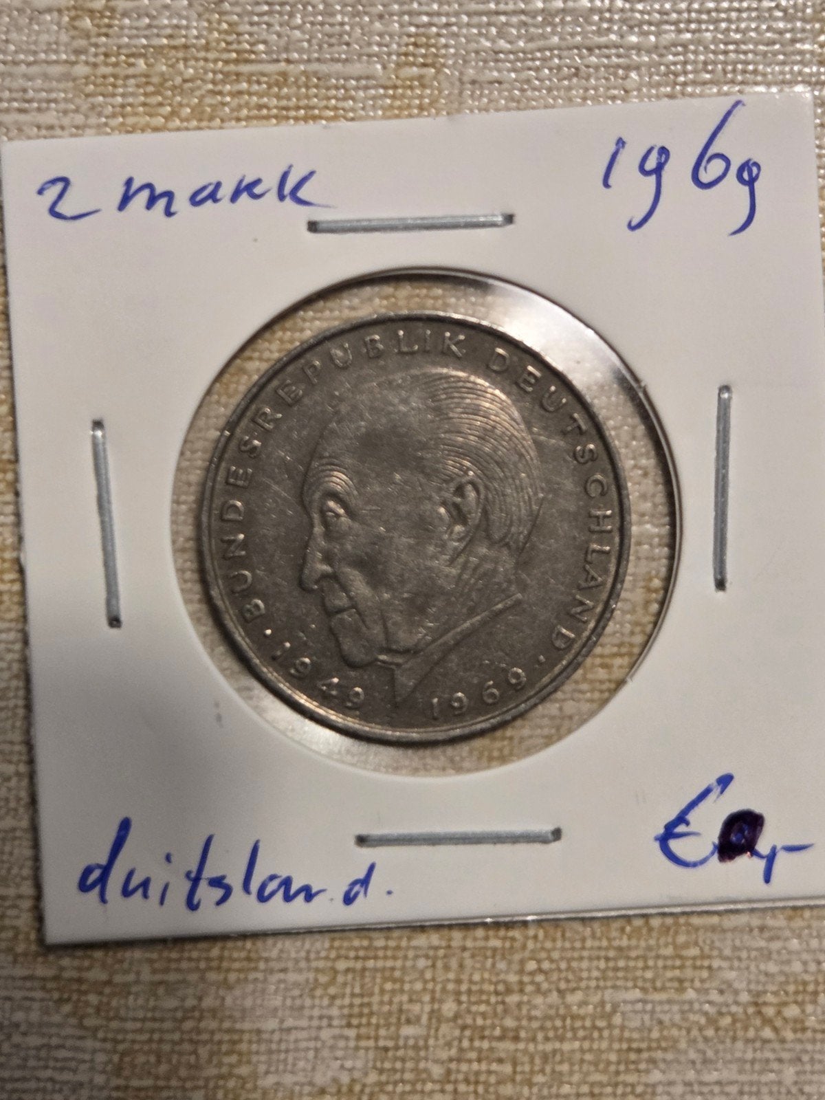 2 Duitse Mark 1973 - Bundesrepublik Deutschland, Ophalen of Verzenden, Duitsland