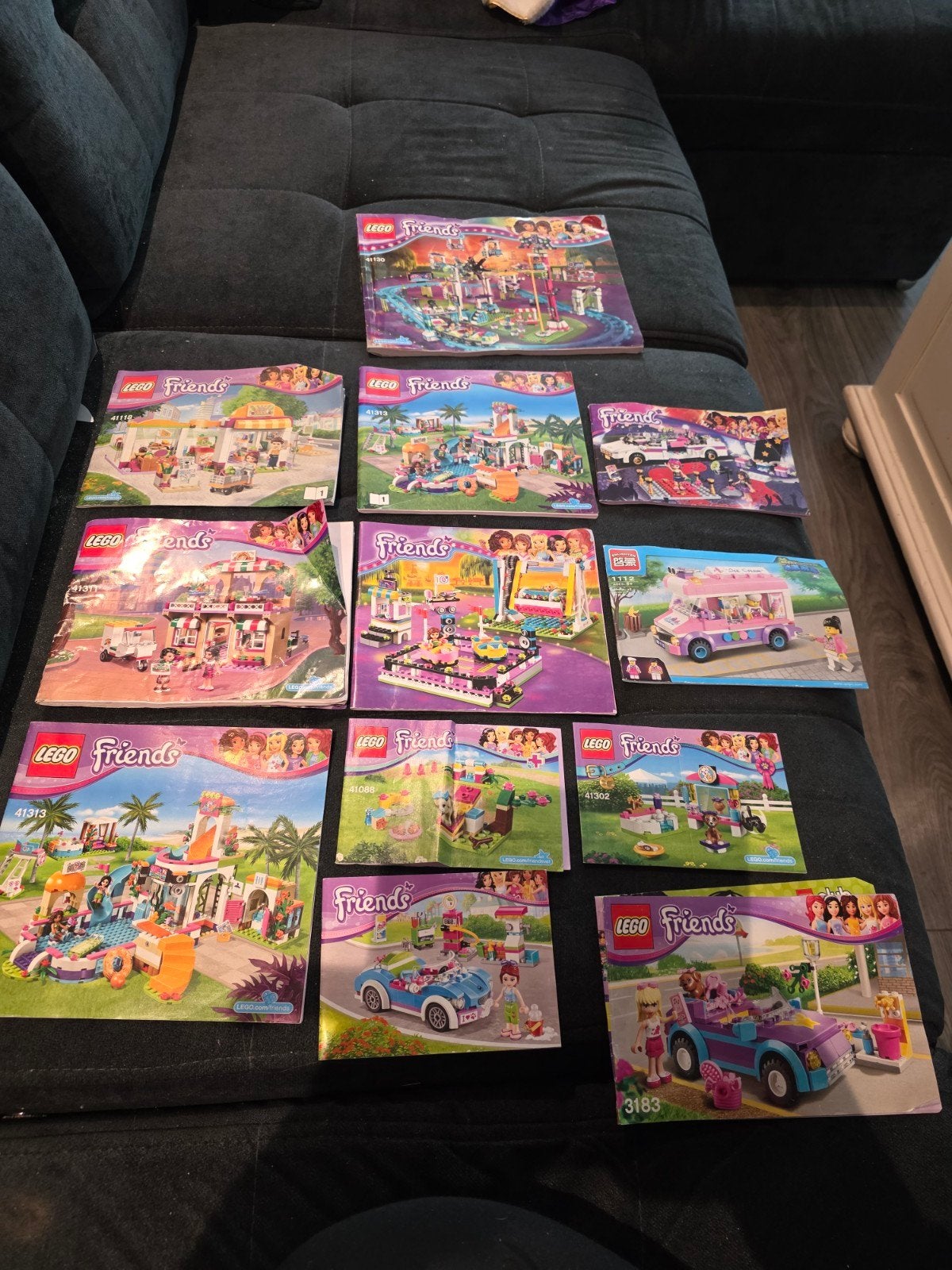Grote partij LEGO Friends met handleidingen, Ophalen, Gebruikt, Overige merken