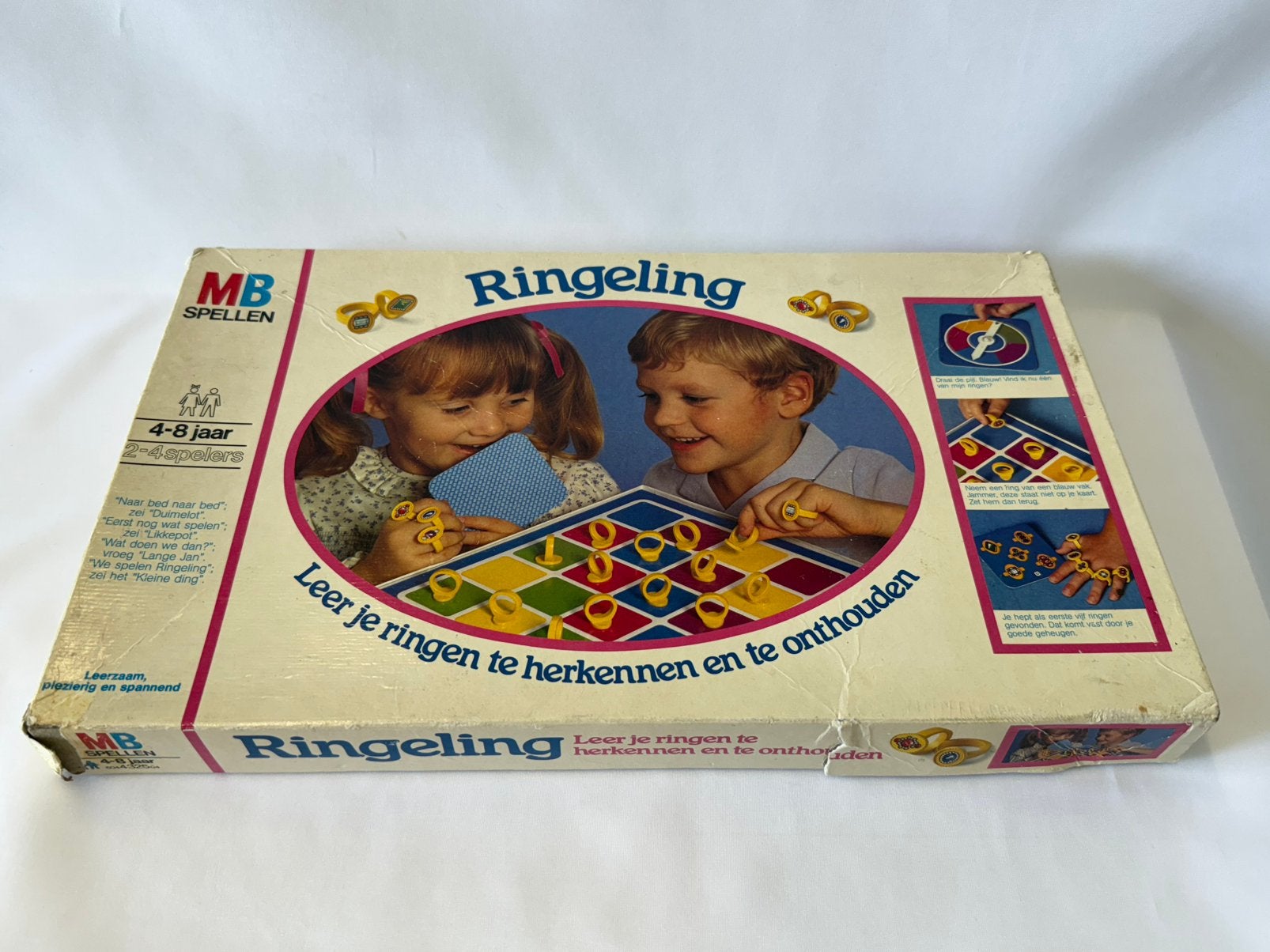 MB Ringeling Bordspel, Een of twee spelers, Ophalen of Verzenden, Gebruikt, MB