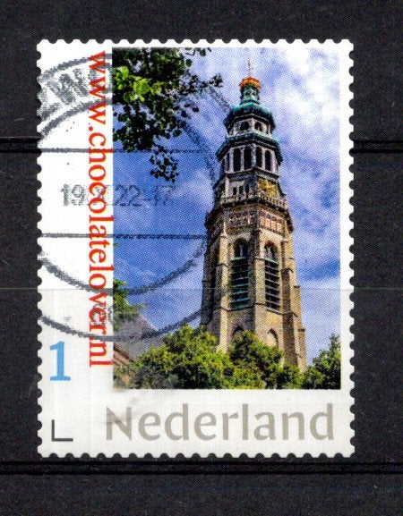 gestempelde zegel. persoonlijke: kerk, Ophalen of Verzenden, Na 1940, Gestempeld
