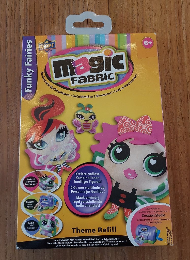 Magic Fabric | Creation Studio navulling Funky Fairies, Hobby en Vrije tijd, Knutselen, Ophalen of Verzenden, Nieuw, Knutselmateriaal