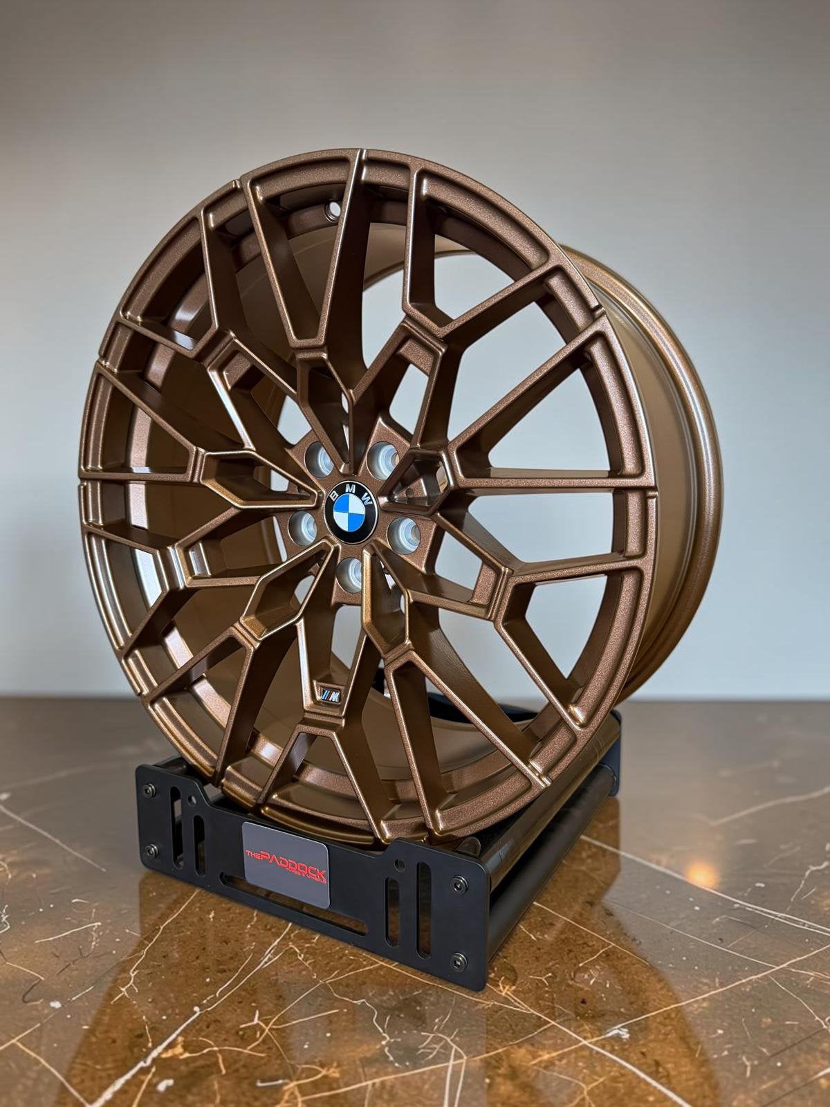 ZOMERACTIE!!! 19” BMW Velgen 827M Style Mat Brons Breedset, Auto-onderdelen, 19 inch, Overige, Velg(en), Overige
