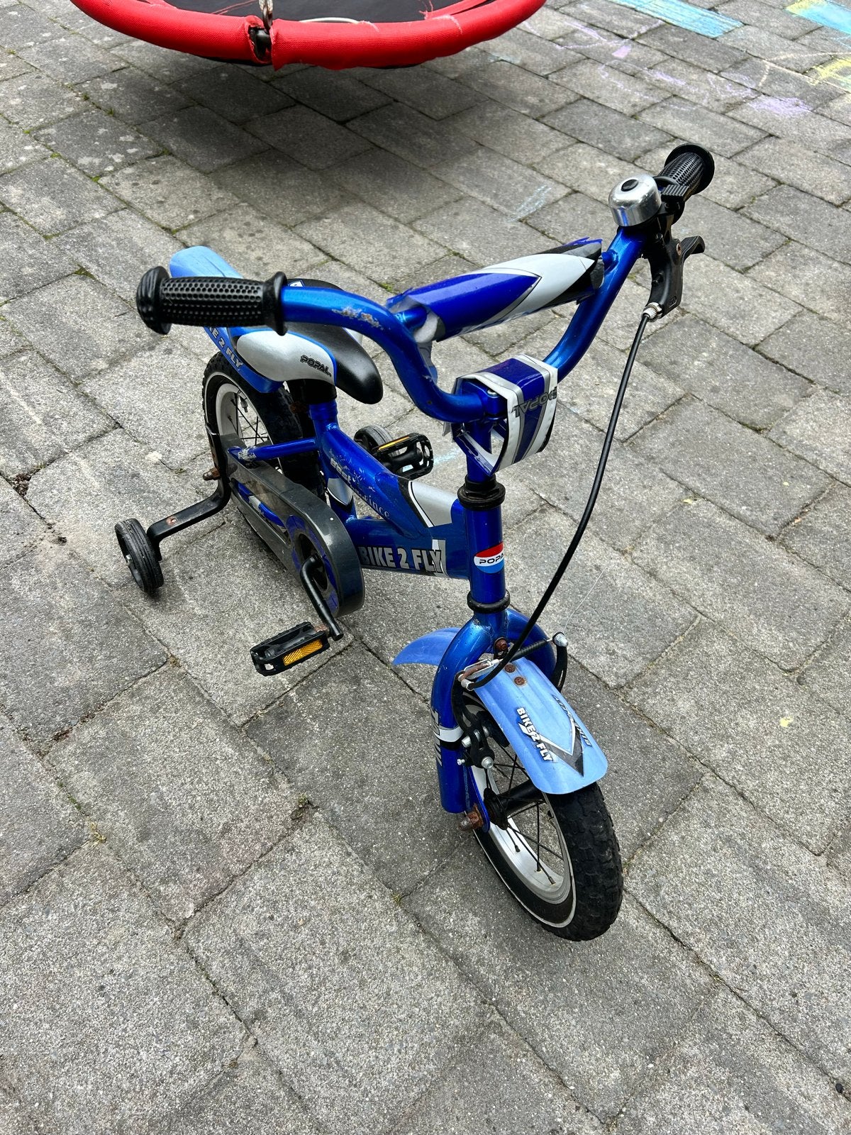Kinderfiets 12 inch - Gebruikt maar nog prima, Fietsen en Brommers, Ophalen of Verzenden, Gebruikt, Minder dan 16 inch, Zijwieltjes