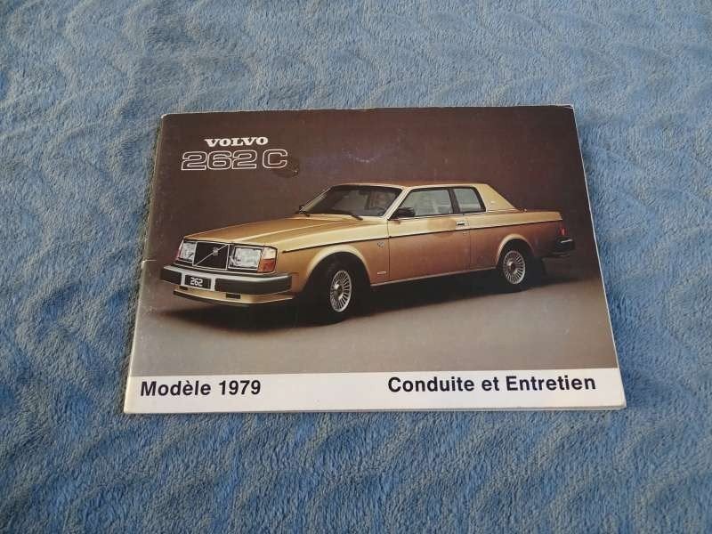 Volvo 262 Coupe Bertone - Handleiding Instructieboek - Frans, Verzenden