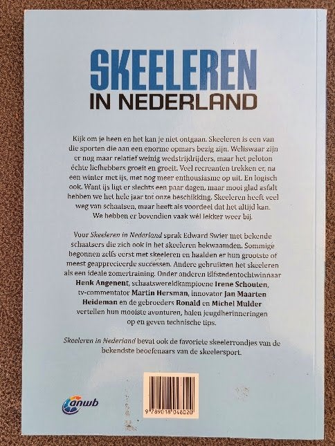 Skeeleren in Nederland - Edward Swier, Gelezen, Ophalen of Verzenden, Behendigheidssport, Edward Swier