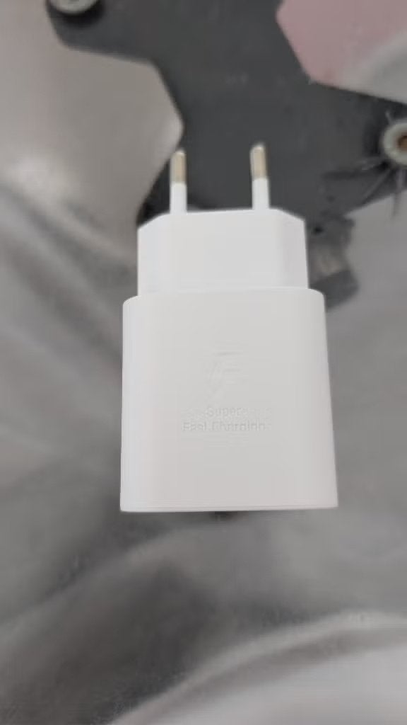 Samsung 25 watt snel lader met 1 meter kabel wit, Ophalen, Nieuw, Snellader, Samsung