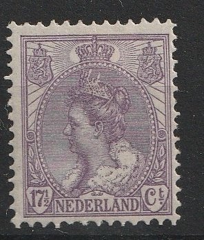66 1906 Kon. Wilhelmina MH, Ophalen of Verzenden, T/m 1940, Postfris