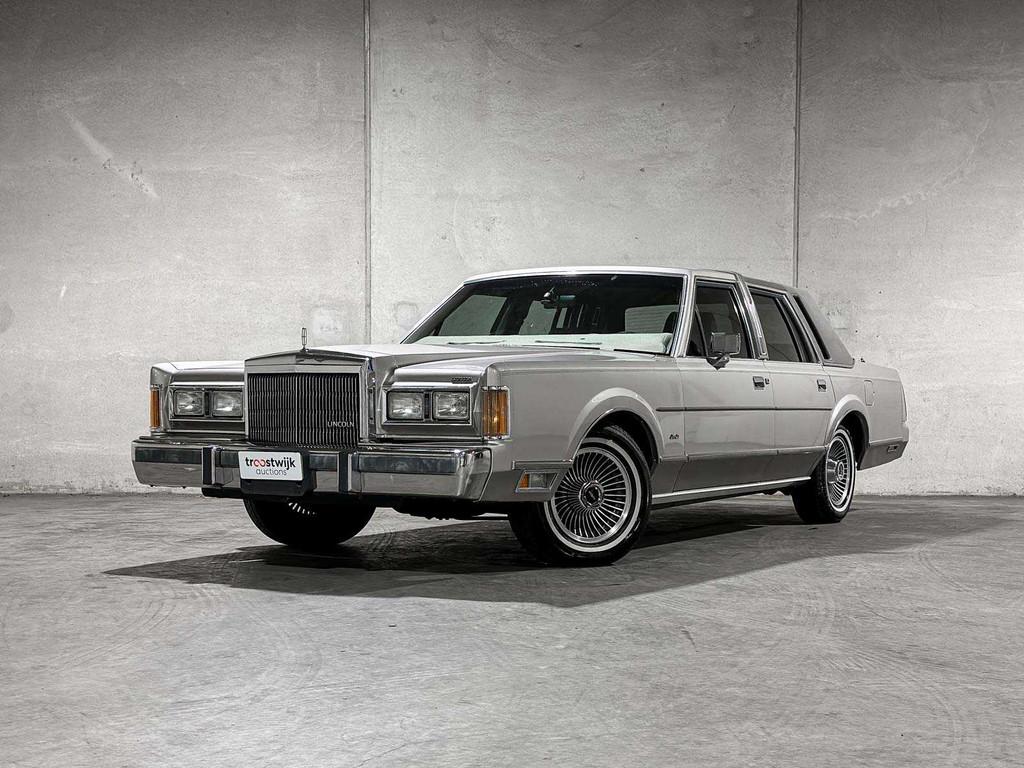 Lincoln Town Car 4.9 V8 Signature SD 160pk 1989, K-946-BX, Auto's, Lincoln, Automaat, Gebruikt, Town Car, 1820 kg