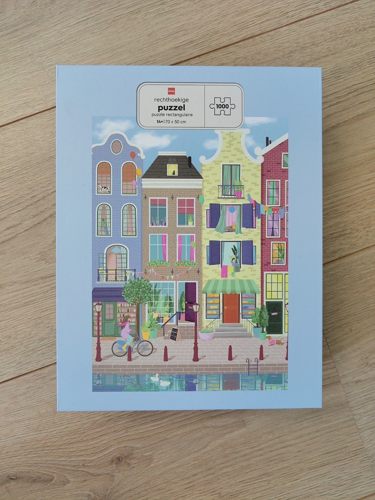 Puzzel 1000 stukjes, Ophalen, 500 t/m 1500 stukjes, Zo goed als nieuw, Legpuzzel
