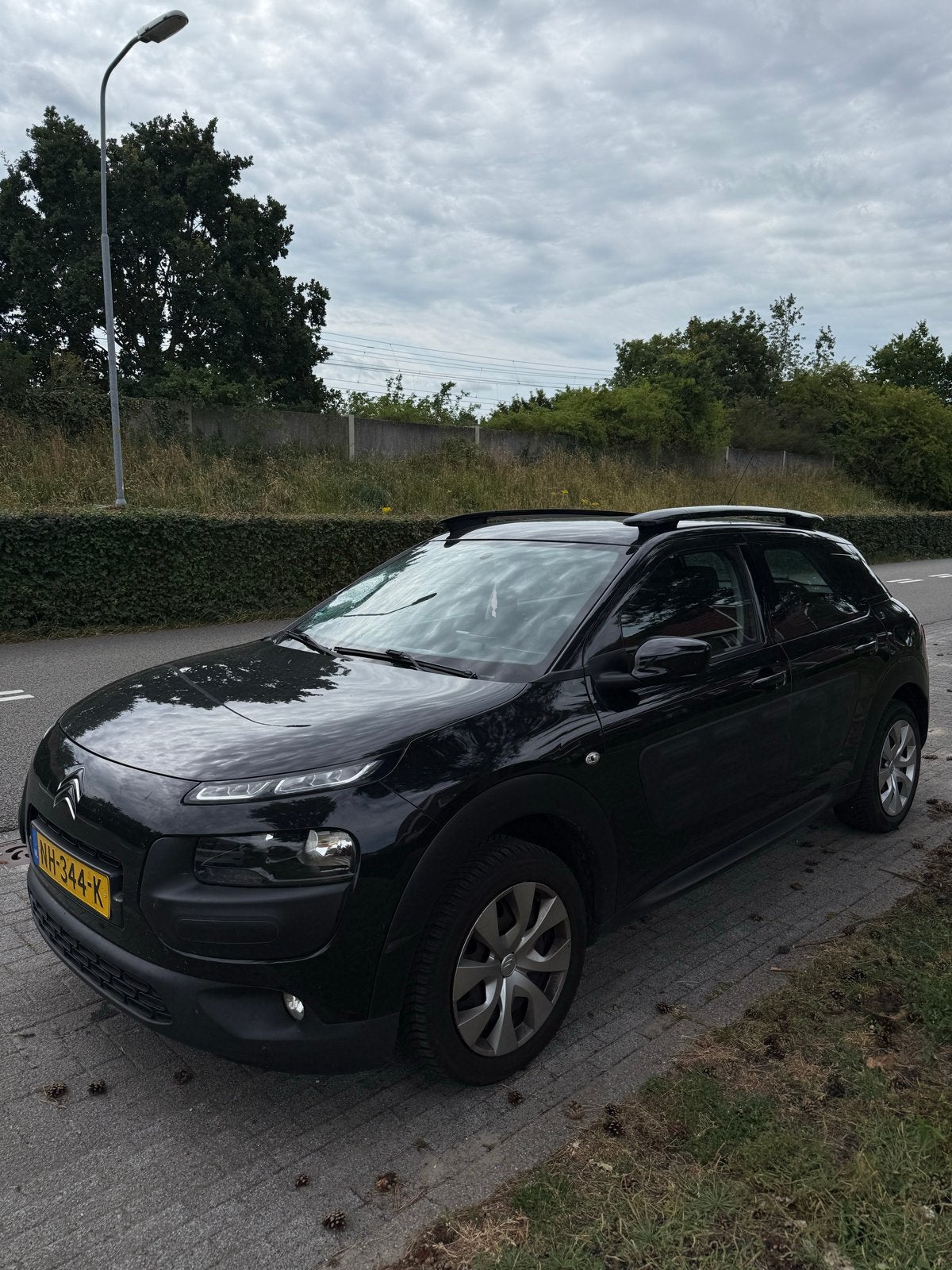 Schadeauto Citroën C4 Cactus, Auto diversen, Schadeauto's, Citroën, Zwart, Handgeschakeld, Ophalen of Verzenden