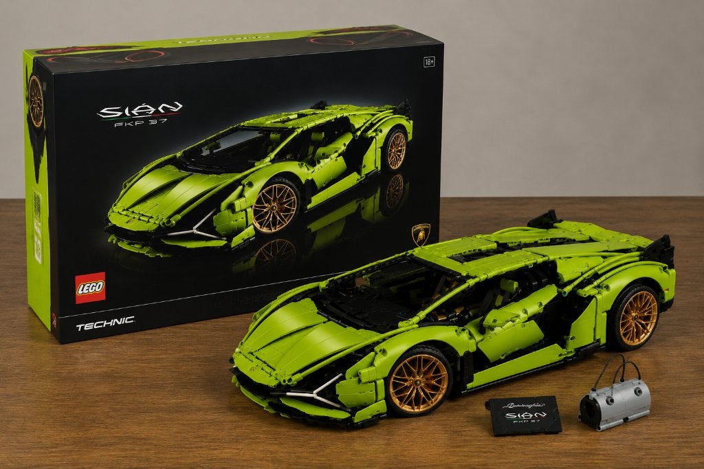 LEGO Technic 42115 Lamborghini Sián FKP 37, Lego, Ophalen of Verzenden, Zo goed als nieuw, Technic