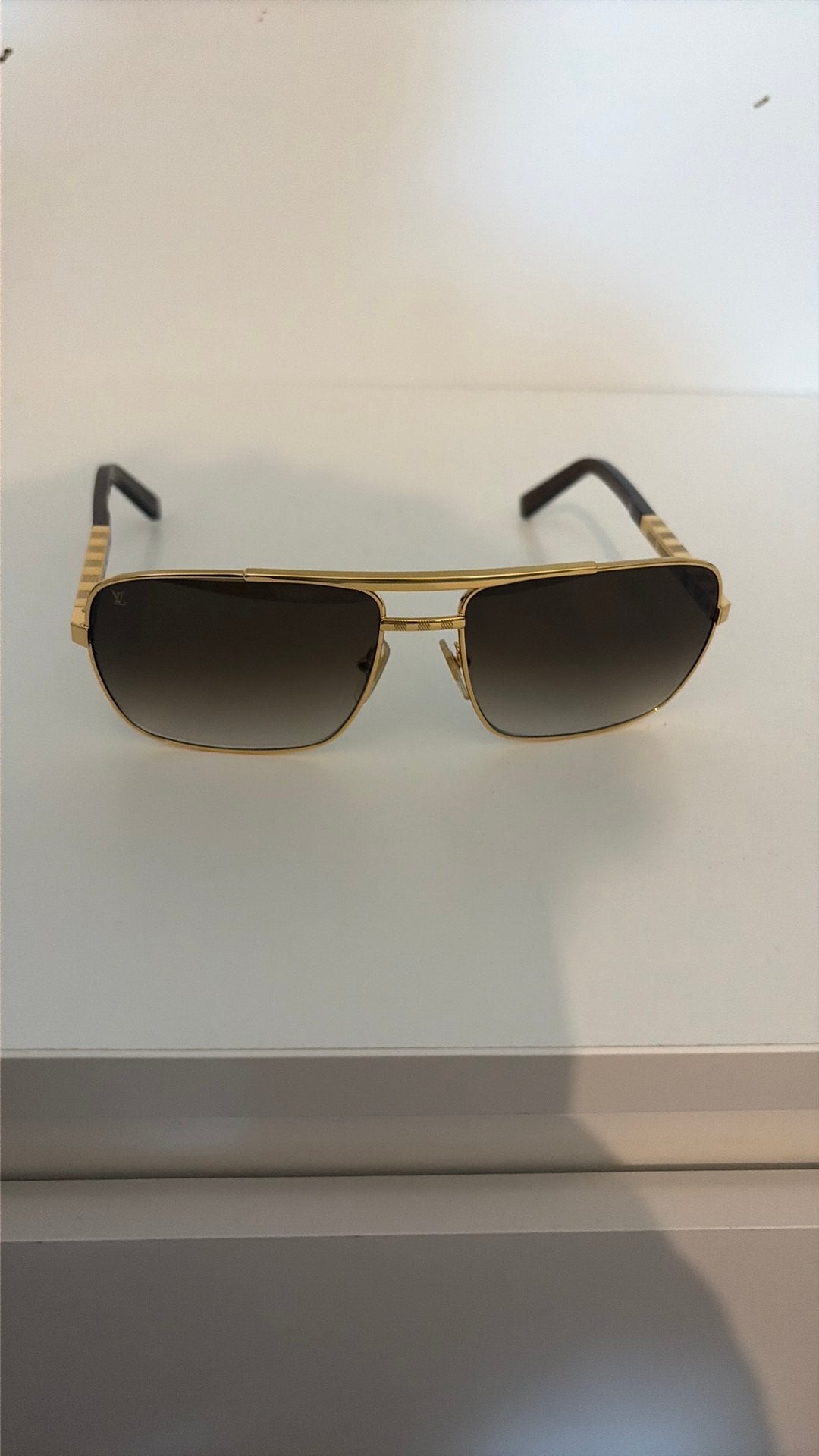 Louis vuitton attitude zonnebril, Ophalen, Zo goed als nieuw, Zwart, Overige merken