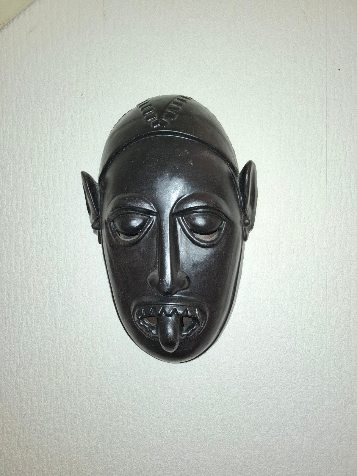 masker steen, Ophalen, Nieuw, Steen/keramiek, Zwart