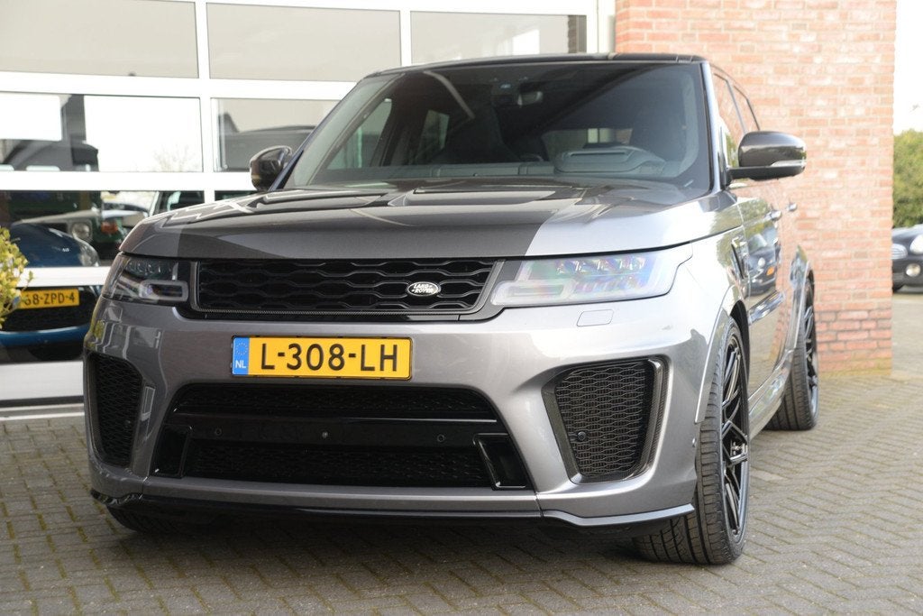 Land Rover Range Rover Sport 5.0 V8 SC SVR 576 PK | 23 Inch, Auto's, Land Rover, Automaat, Gebruikt, Adaptive Cruise Control, 3000 kg