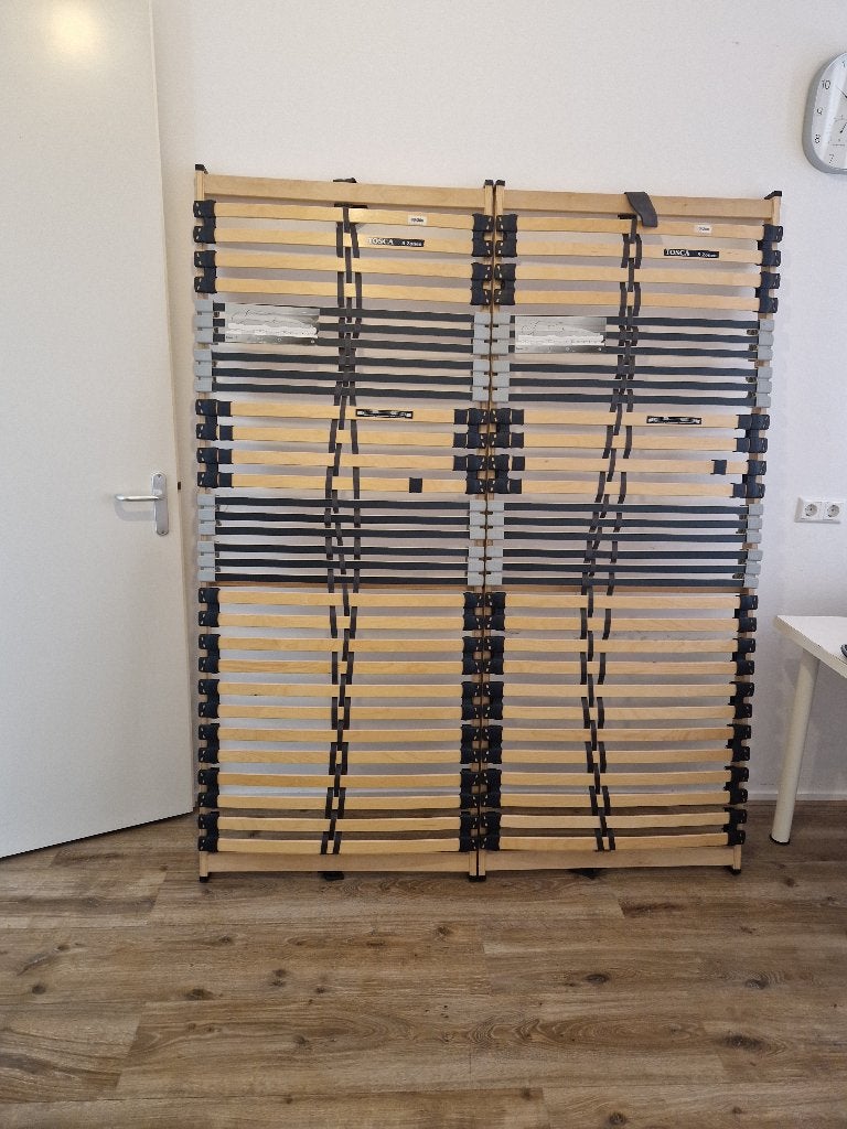 Lattenbodem Tosca 80x200 cm 2 Stuks., Ophalen, Eenpersoons, Zo goed als nieuw, 80 cm