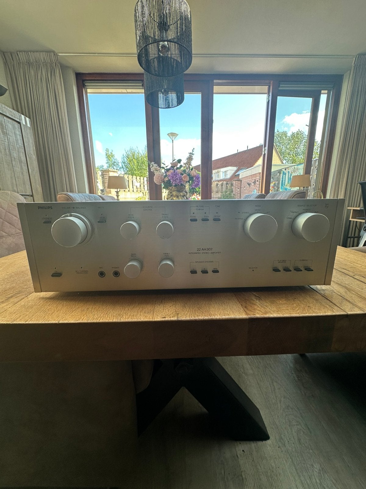 Philips 22 AH 307 Versterker, Gebruikt, 60 tot 120 watt, Stereo, Ophalen