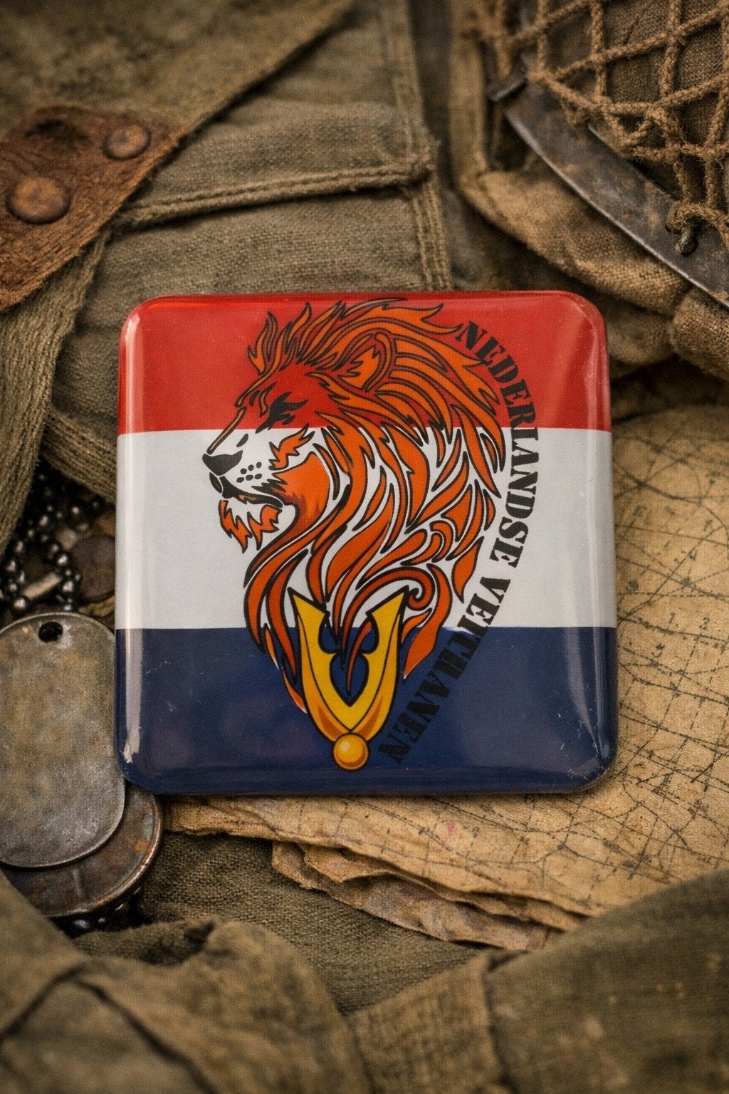 Veteraan Nederlandse Leeuw, Ophalen of Verzenden, Overige soorten, Nederland, Kunstobject
