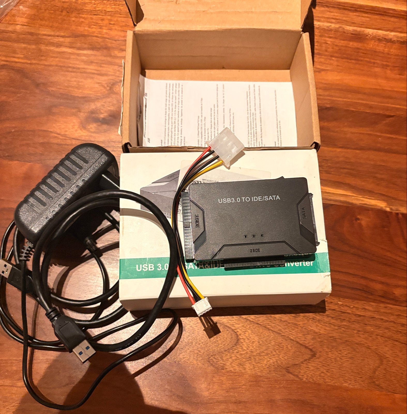 USB 3.0 naar SATA & IDE Harde Schijf Converter, Server, HDD, Ophalen of Verzenden, Zo goed als nieuw
