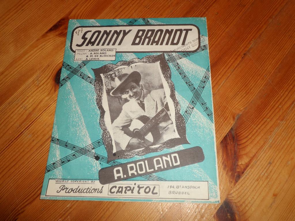 Sanny brandt - roland / bleecker / lewik, Gebruikt, Gitaar, Ophalen of Verzenden, Artiest of Componist