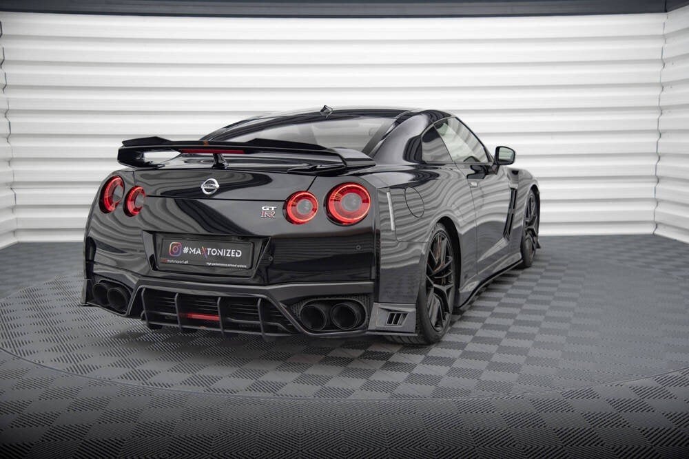 Voorlip sideskirt diffuser - Nissan GTR GT-R R35 16-22, Ophalen of Verzenden