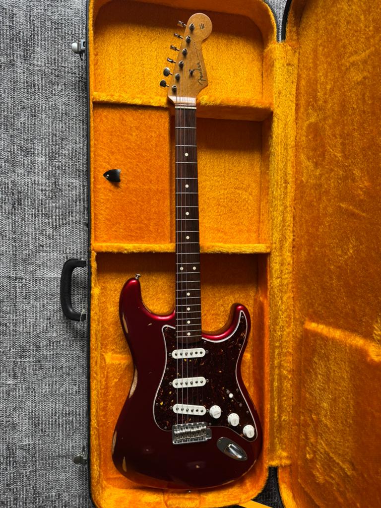 Fender Stratocaster AVRI ‘62 USA uit 2007, Ophalen of Verzenden, Gebruikt, Solid body, Fender