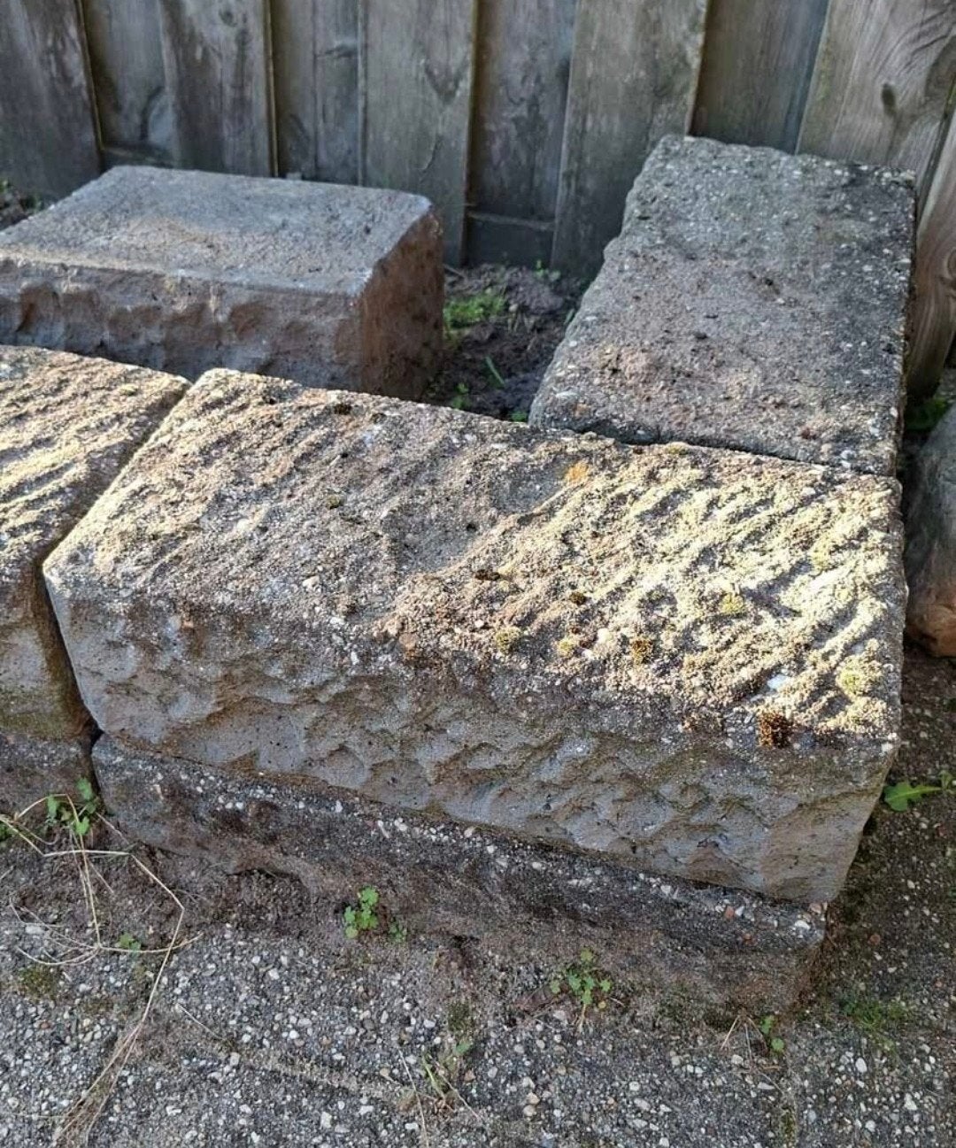 betonblokken, Ophalen, Gebruikt, Beton, Minder dan 100 cm
