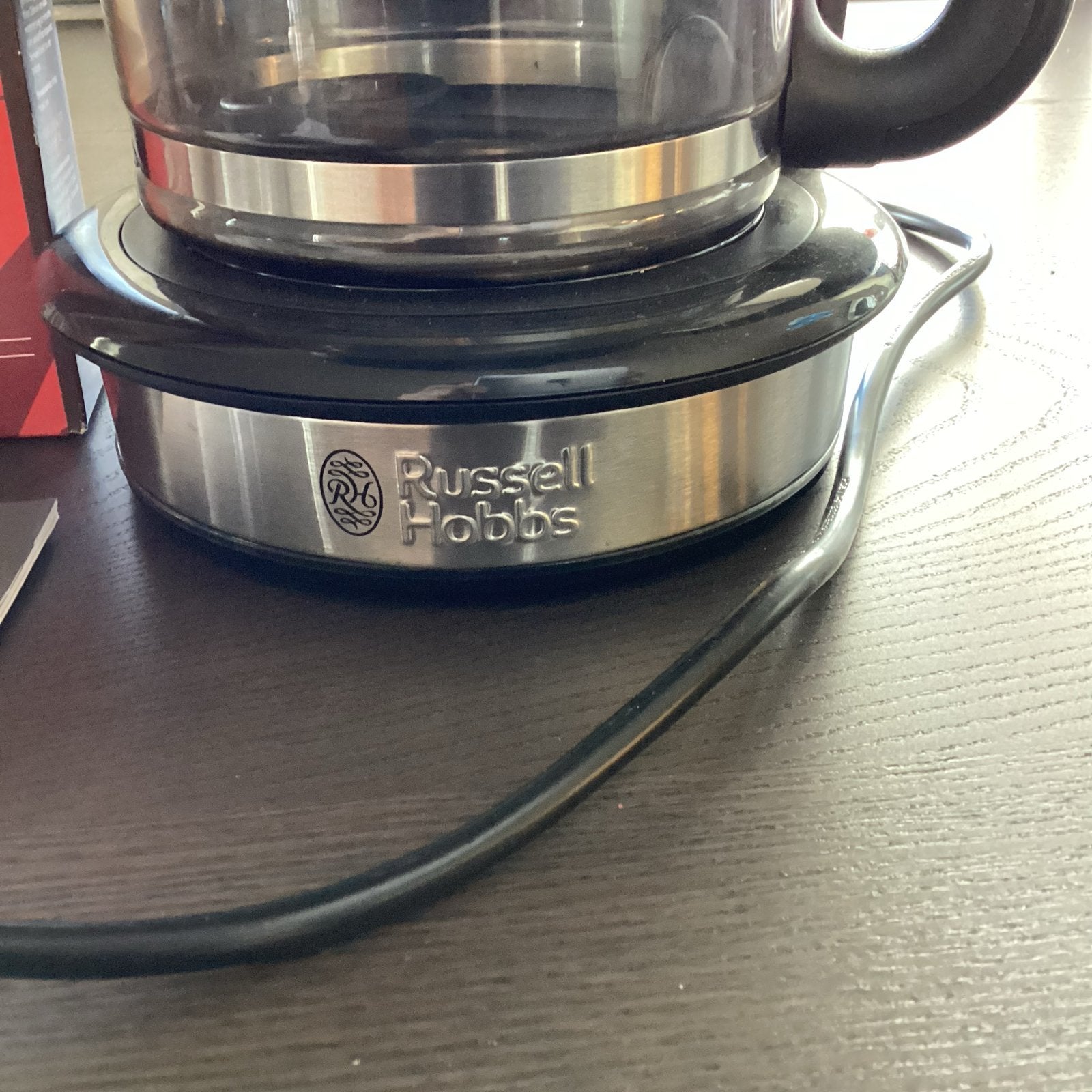 Russell Hobbs Koffiezetapparaat met filter en handleiding, Witgoed en Apparatuur, Ophalen, Koffiemachine, Gemalen koffie, Zo goed als nieuw