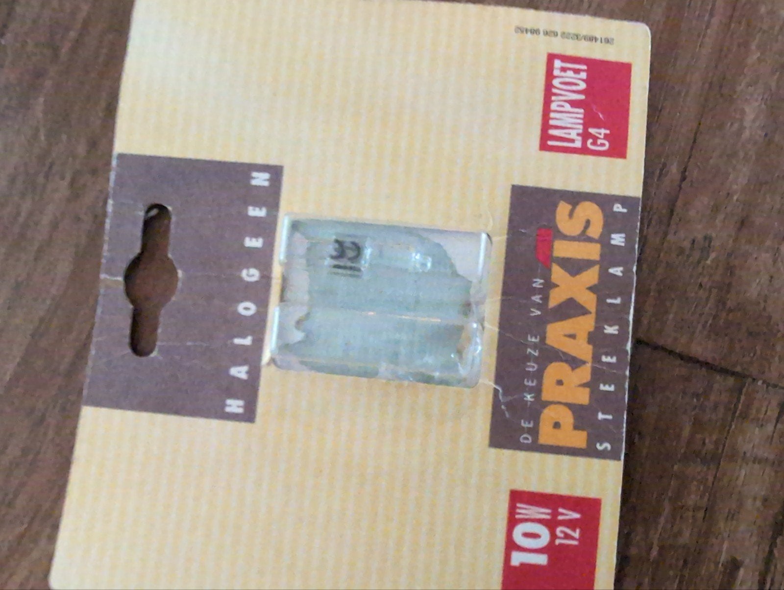 Halogeenlamp G4 10W 12V - Praxis Steklamp, Nieuw, Ophalen of Verzenden, Halogeenlamp, Overige merken