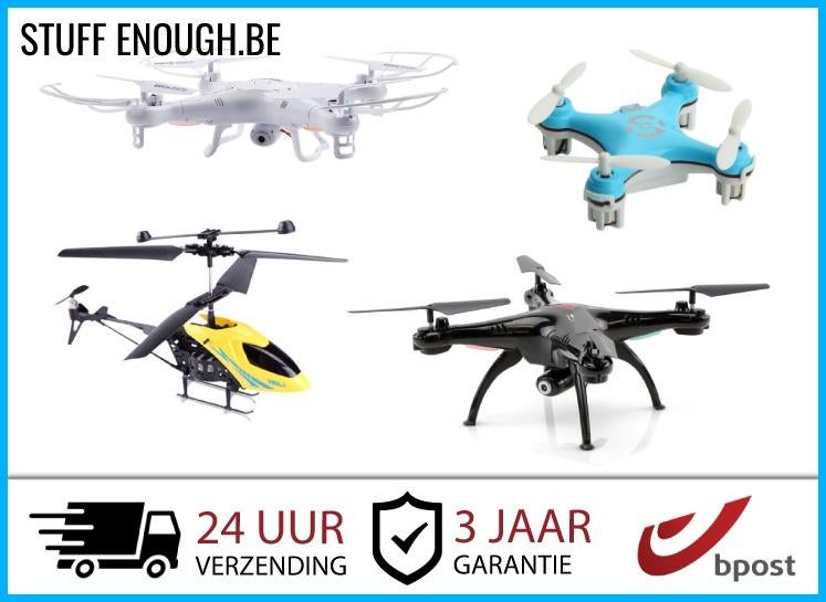 Nieuw R/C Drone Helicopter Speelgoed Syma Cheerson Huismerk, 250 tot 900 gram, Cameradrone, 100 tot 1000 meter, Overige merken