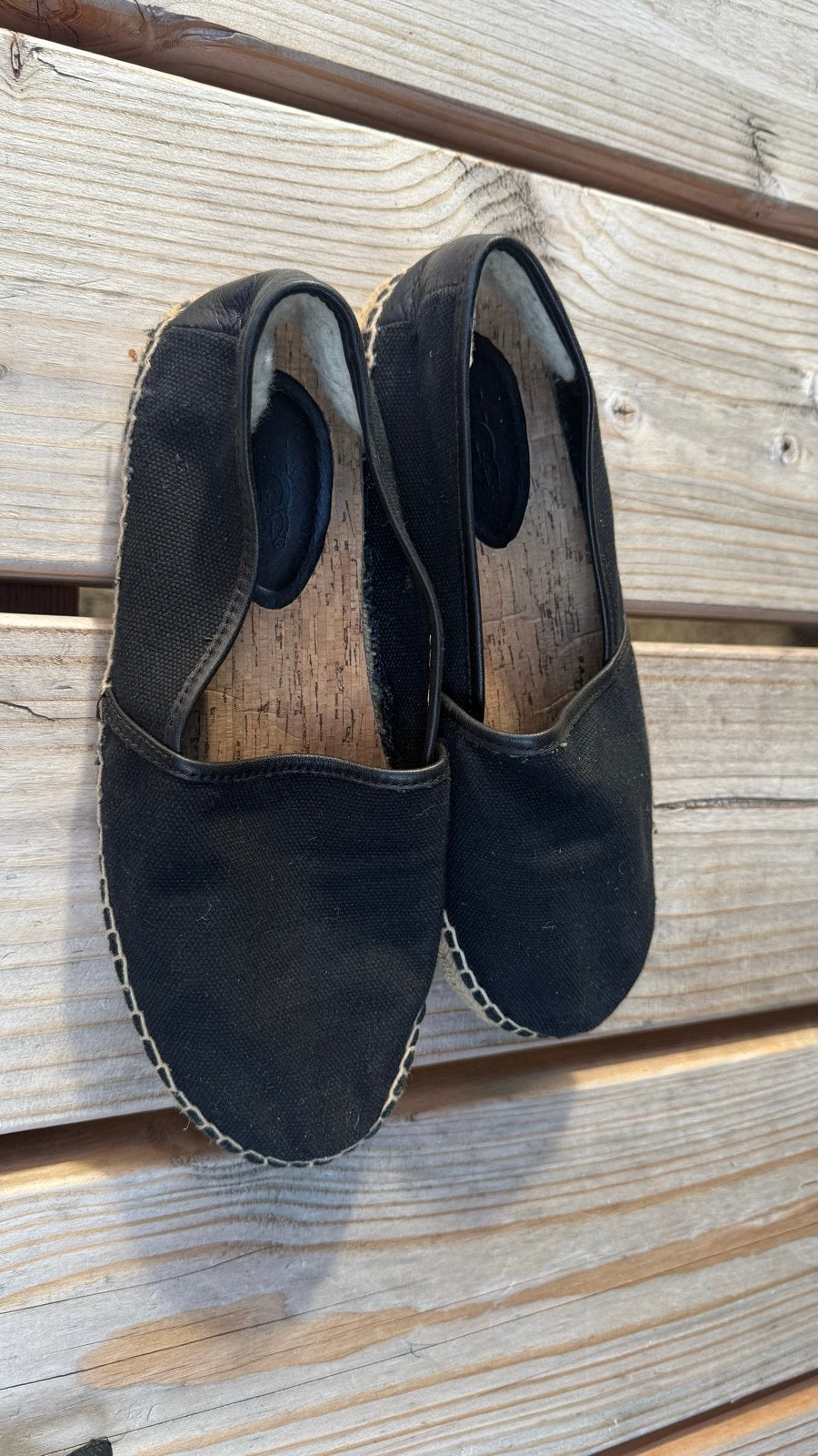 Uggs schoenen - Maat 40 - Nooit gedragen, Ophalen of Verzenden, Nieuw, Zwart, Espadrilles of Moccasins