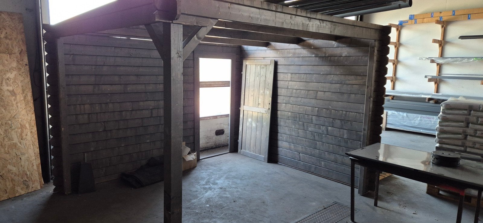 overkapping, Lessenaars dak, 75 m² of meer, Overige typen, Nieuw
