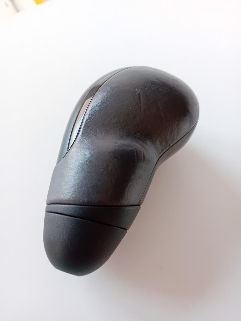 Originele Mercedes pookknop, leren pookknop Mercedes, Auto-onderdelen, Ophalen of Verzenden, Mercedes-Benz