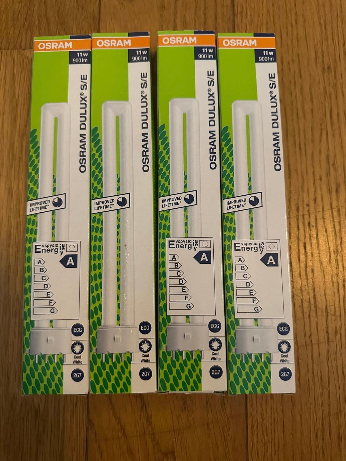 Spaarlamp Osram Dulux S/E 11W/840/4P | 2G7 | 4-Pins, Ophalen, Nieuw, E27 (groot), Led-lamp