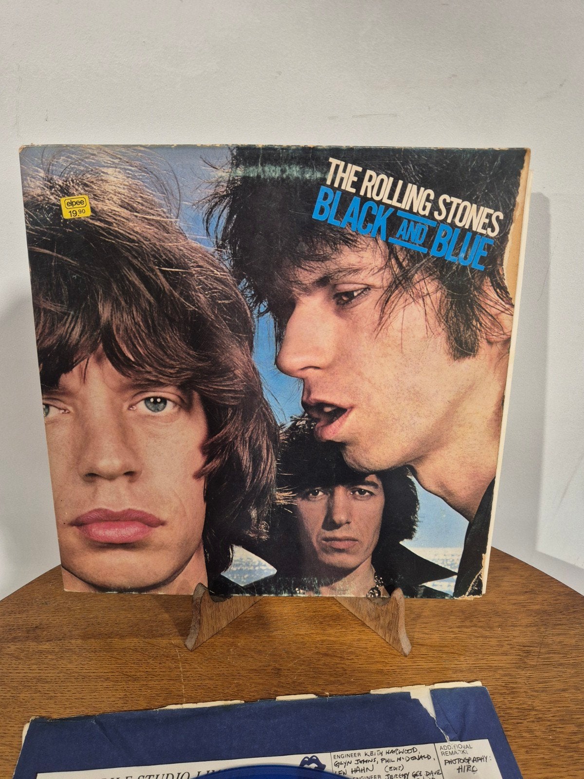the rolling stones black and blue blauw vinyl, Ophalen of Verzenden