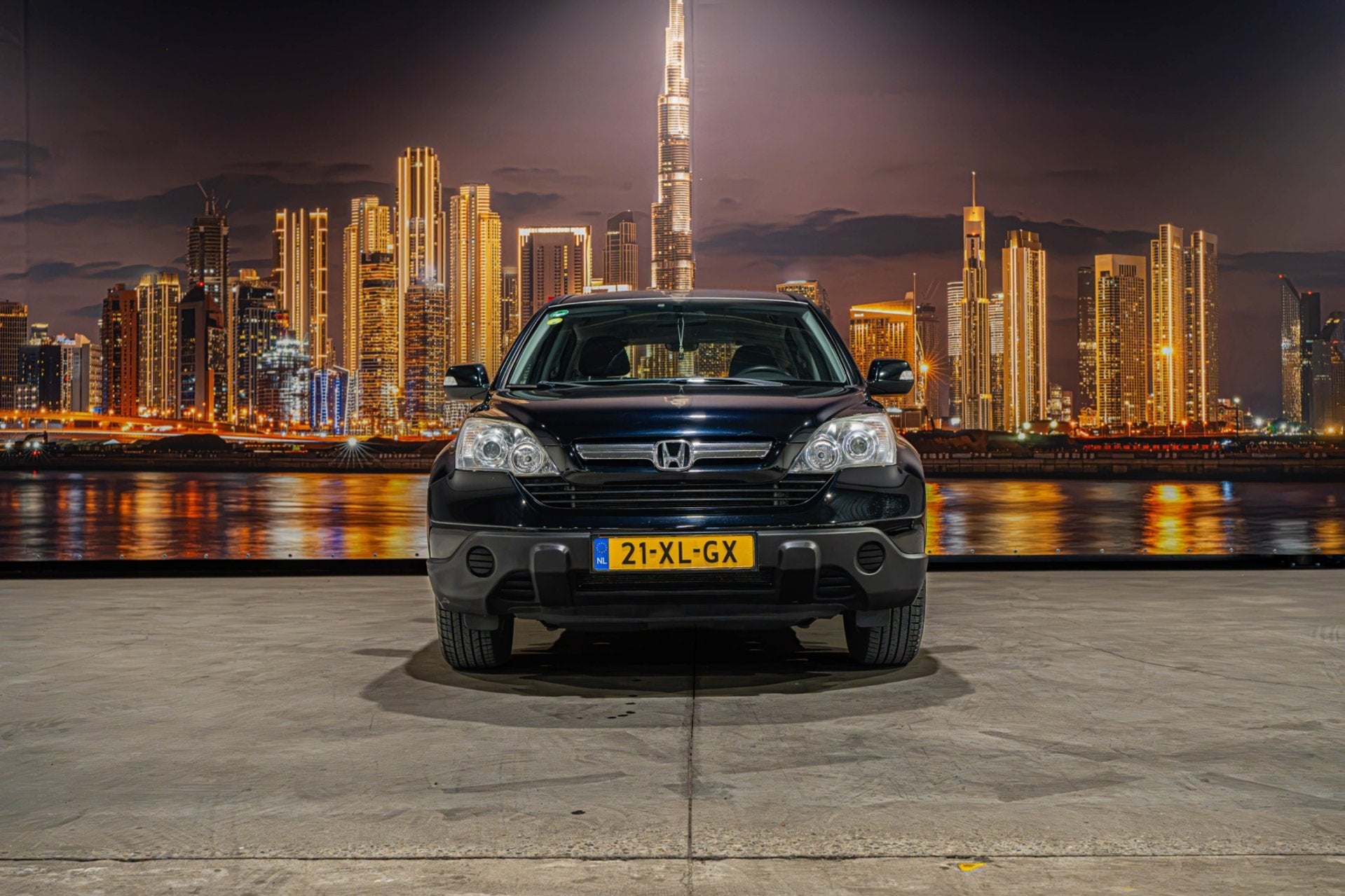 Honda CR-V 2.0i Comfort, Gebruikt, 4 cilinders, Zwart, Origineel Nederlands