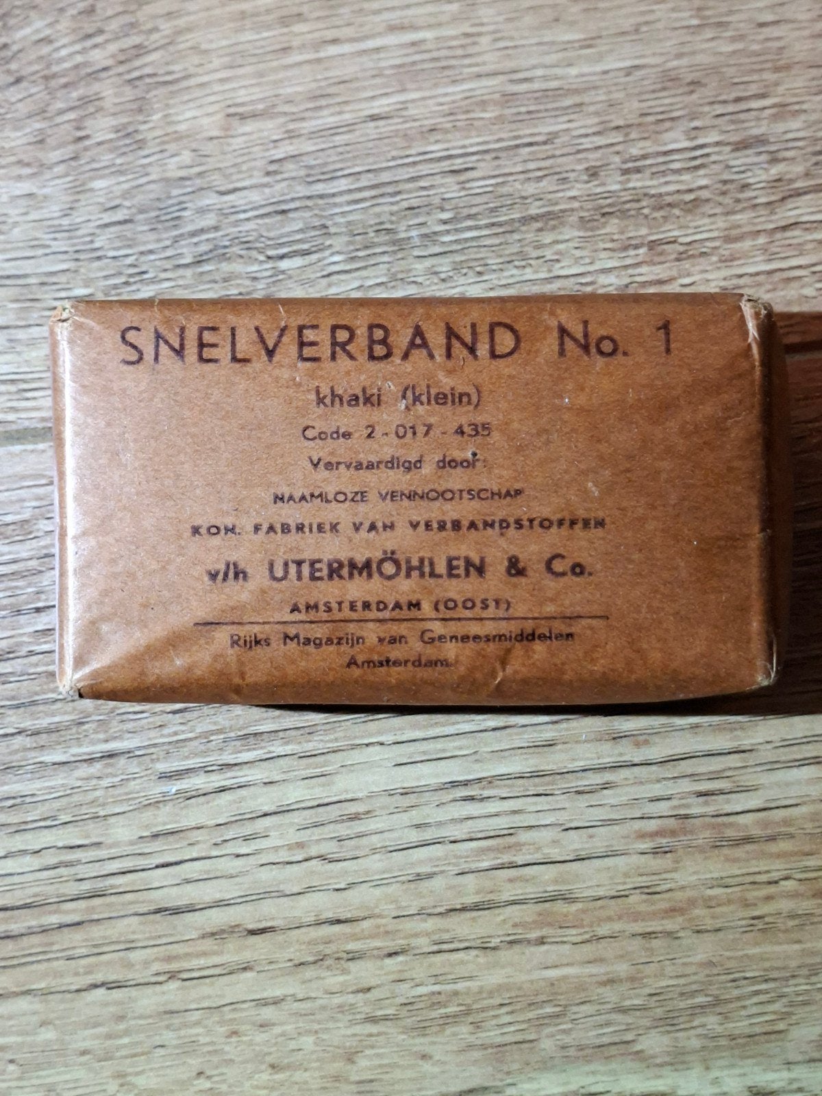 snelverband khaki (oud), Ophalen of Verzenden, Landmacht, Nederland, Overige typen