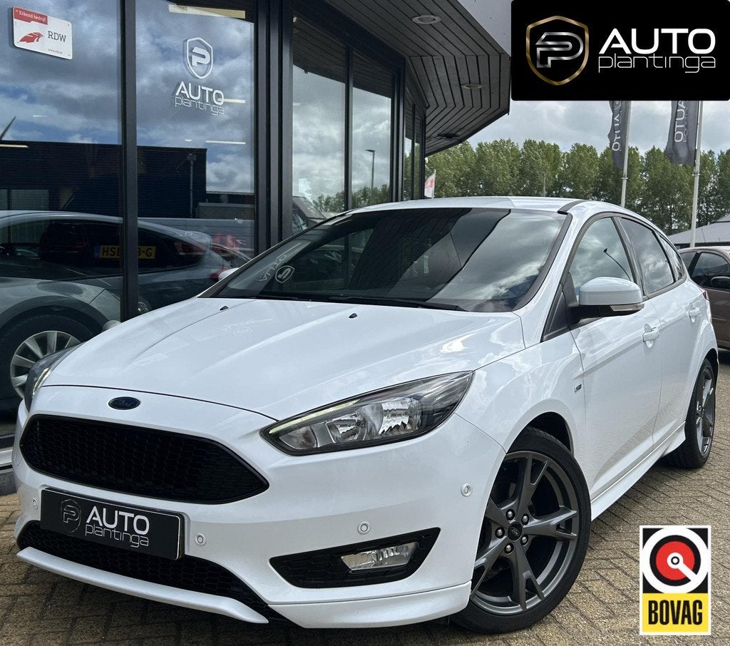 Ford Focus 1.0 ST-Line 125PK | NL AUTO | Achteruitrijcamera, Gebruikt, Euro 6, Wit, Origineel Nederlands