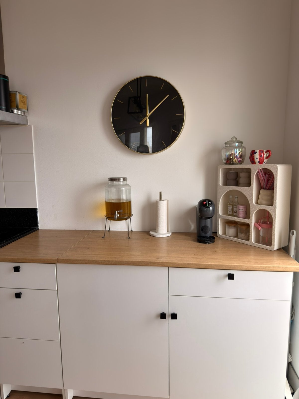 Ikea knoxhult bijkeuken, Ophalen, Zo goed als nieuw, Wit