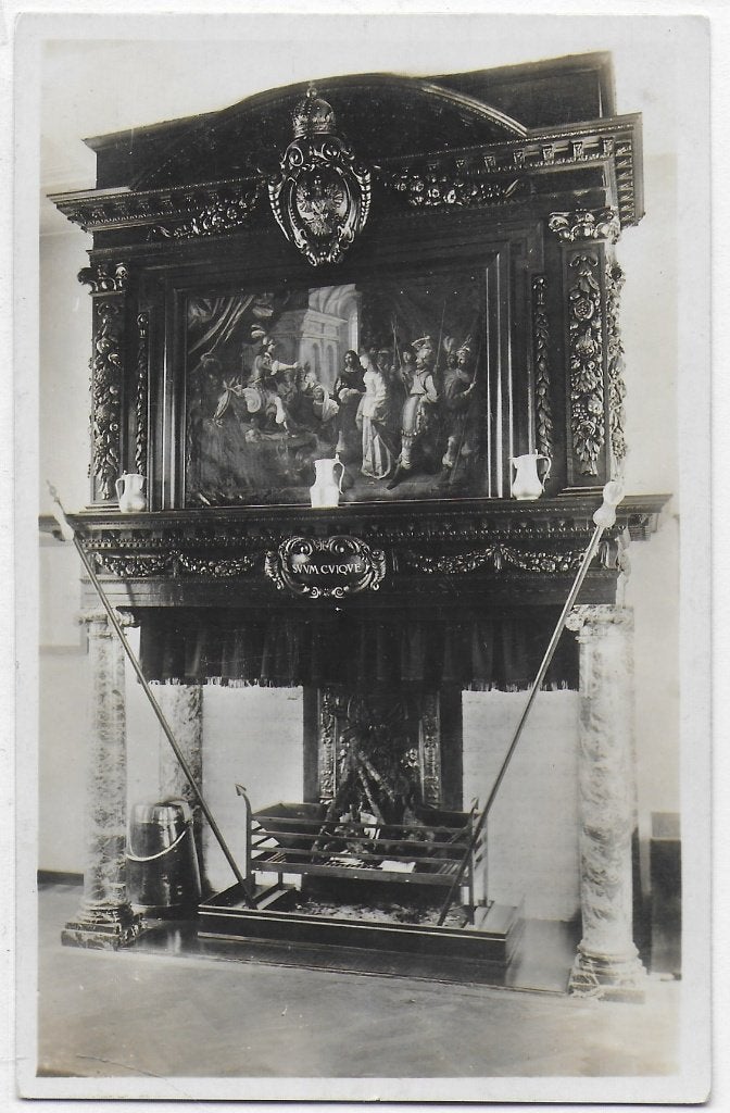 Deventer Schouw Burgemeesterskamer Ansichtkaart (B3403 ), Ophalen of Verzenden, 1960 tot 1980, Ongelopen, Overijssel