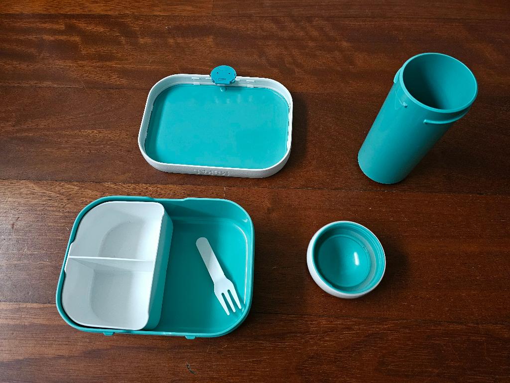 MEPAL lunchbox en drinkbeker, Ophalen of Verzenden