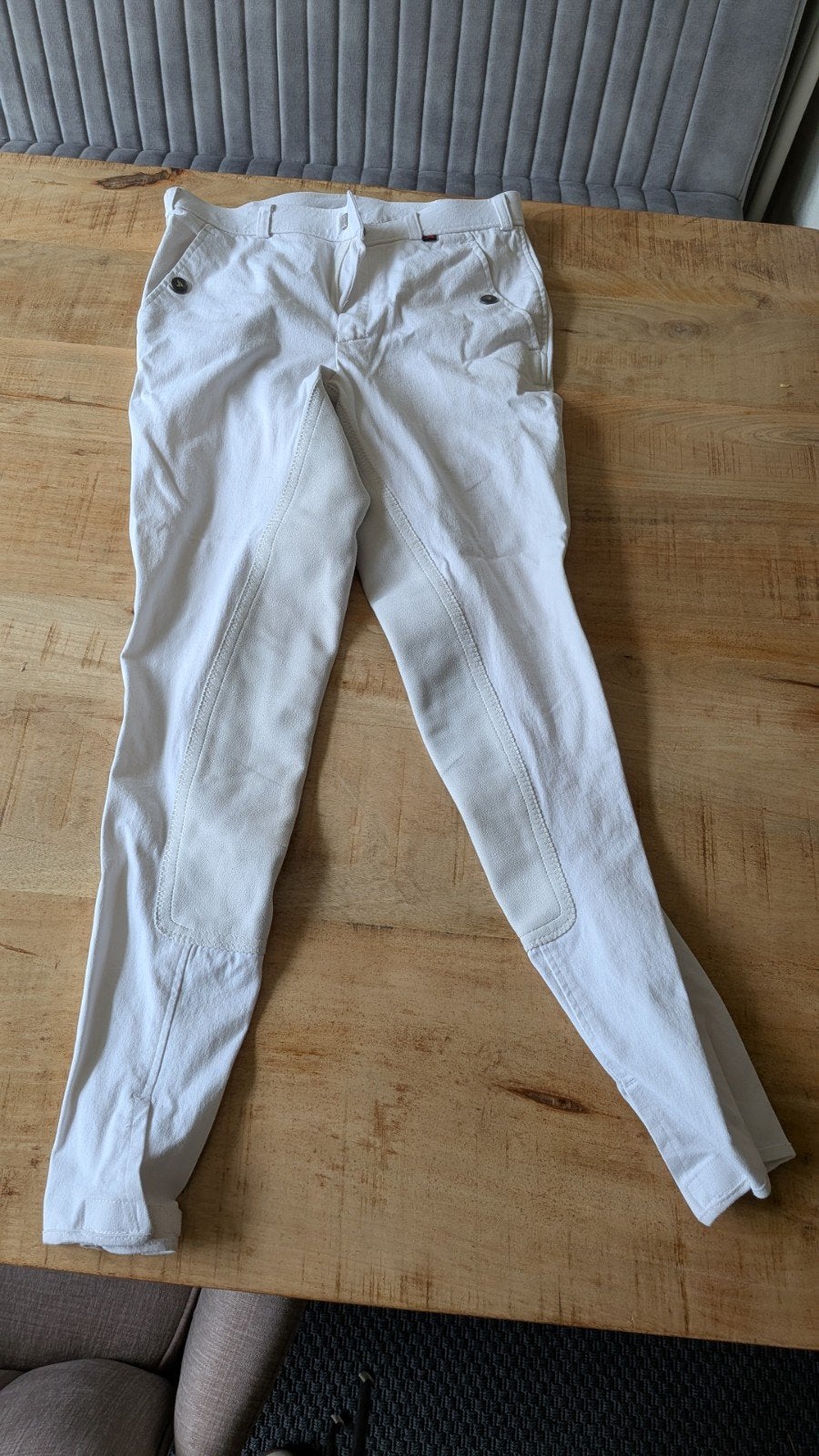 Witte rijbroek Dorina maat 176, Ophalen, Kinderen, Onderkleding, Springen
